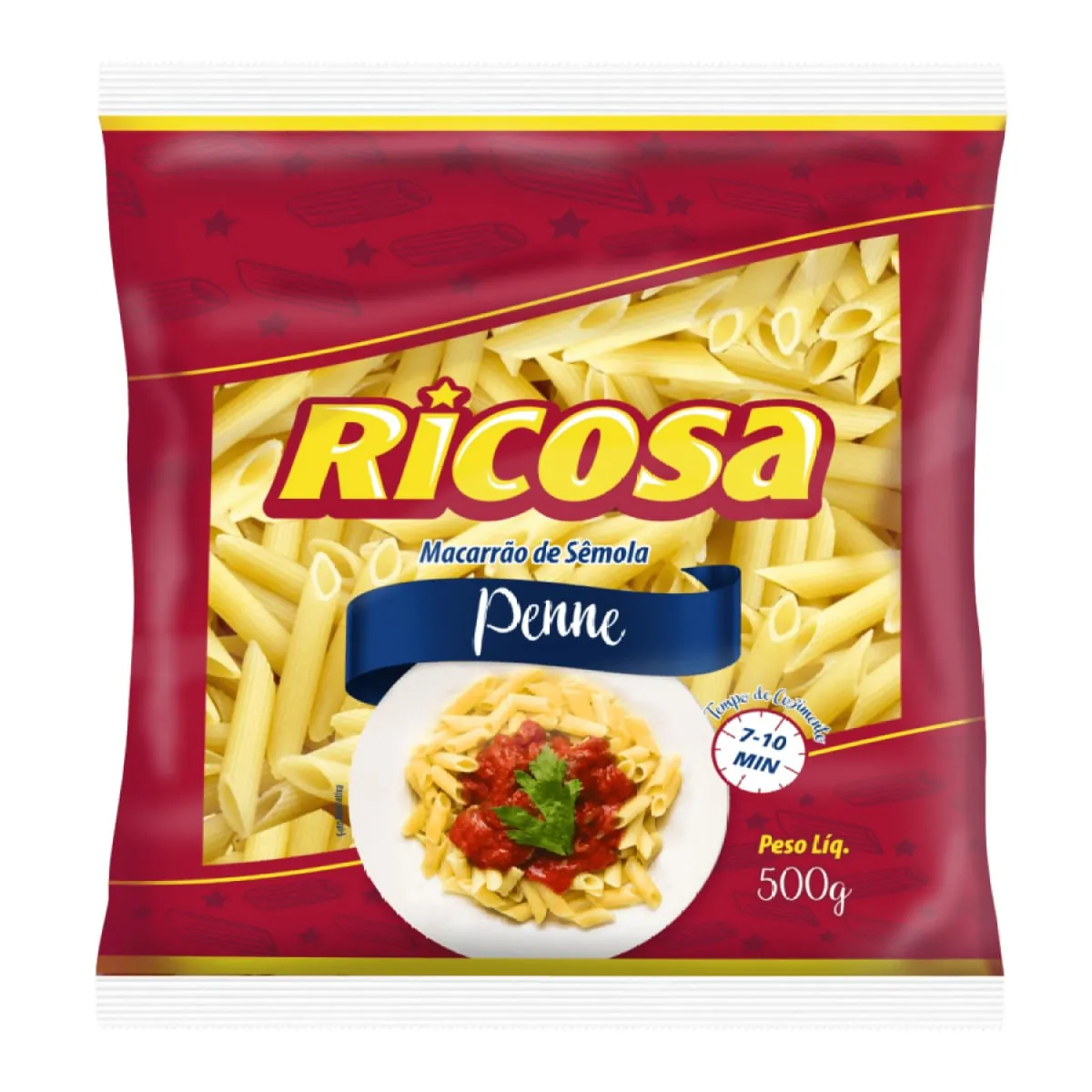 Macarrao Ricosa Penne 500g