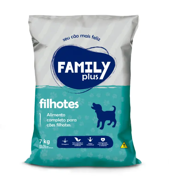 Racao Caes Filhotes Family Plus 7kg