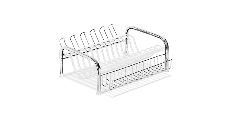 Secador Prime Duplo Tubo Cromado Branco