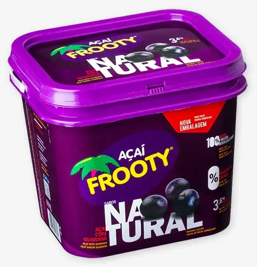 Sorbet Açaí Frooty Balde 3,6kg