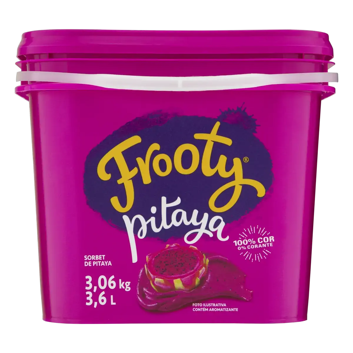 Sorbet Pitaya Frooty Balde 3,6l