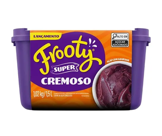 Acai Frooty Original Pt 1,5l Super Cremoso