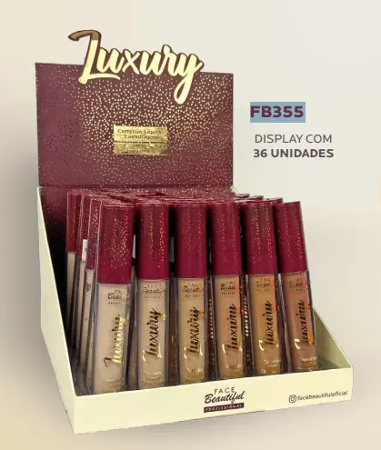 Fb355 5 Corretivo Liquido Luxury Cor 05 Face Beautiful