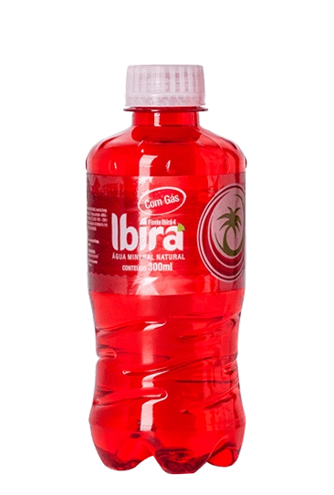 Agua Min.ibira 300ml C/gas Pet