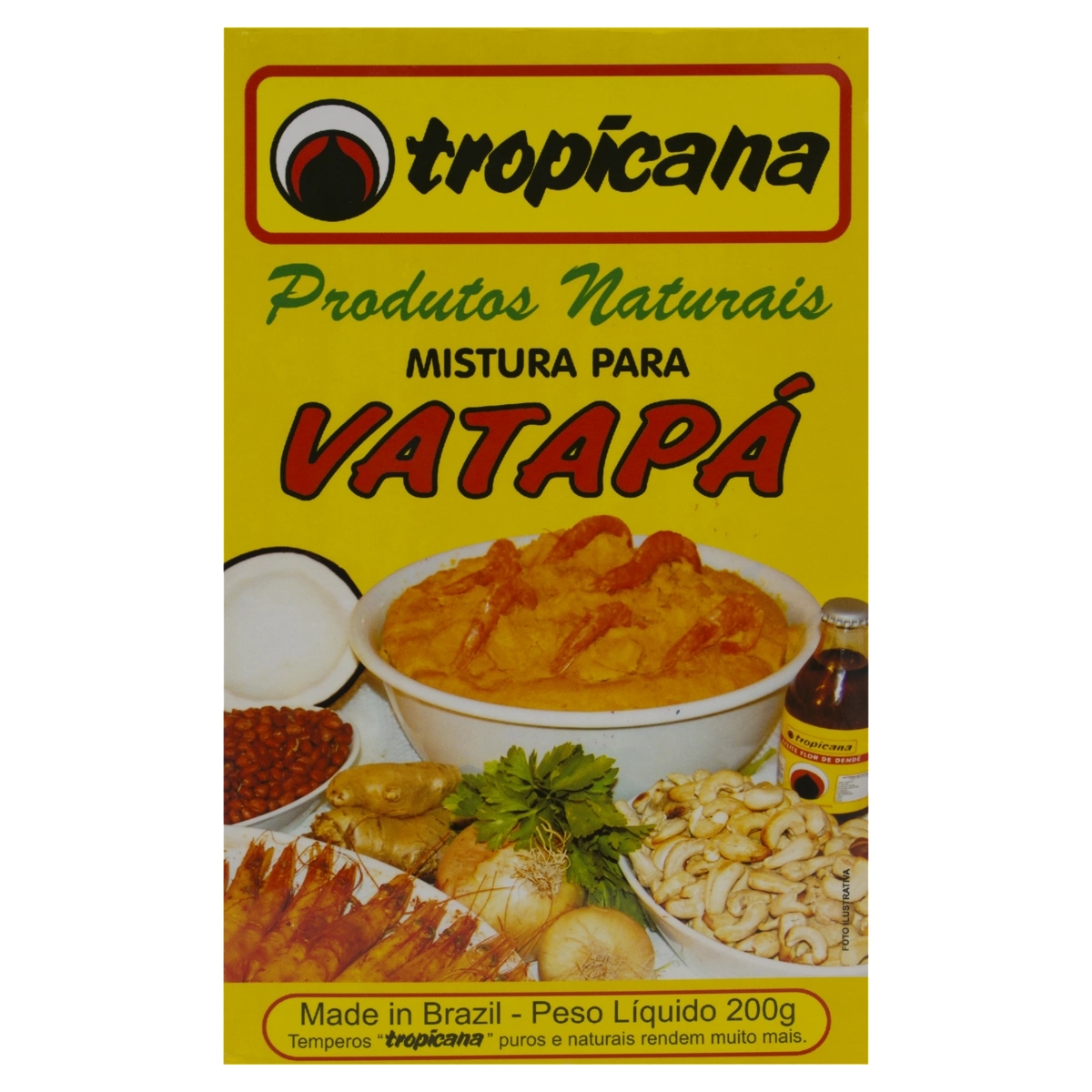 Mistura Para Vatapá Tropicana Caixa 200g