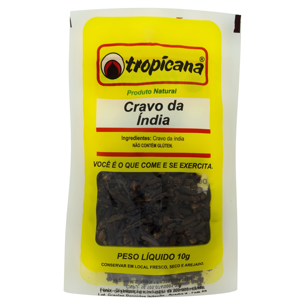 Cravo Da índia Tropicana Pacote 10g