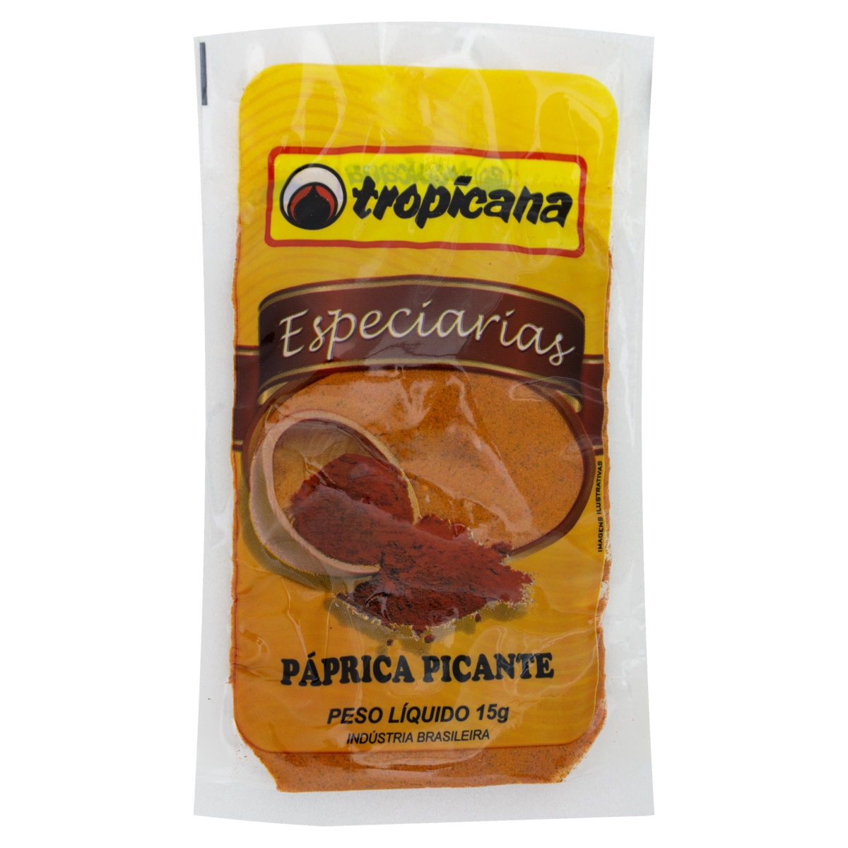 Páprica Picante Tropicana Pacote 15g