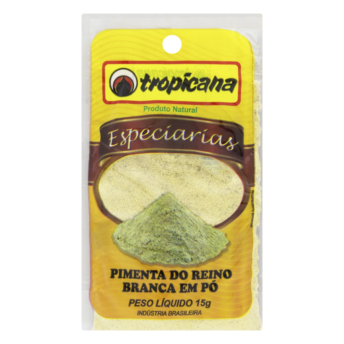 Pimenta Do Reino Branca Pó Tropicana Pacote 15g