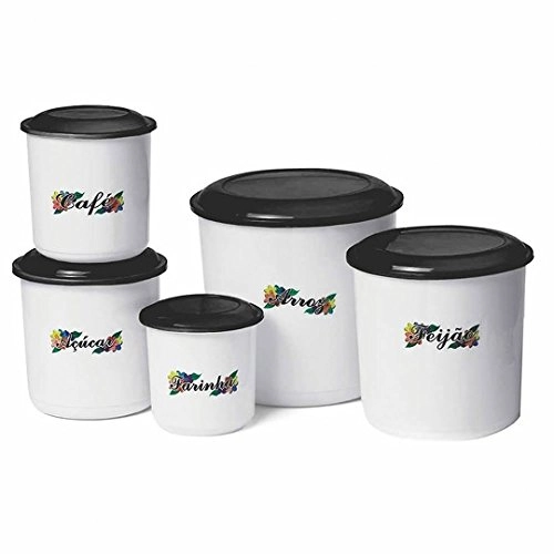 Pote Plastico Mantimento Redondo