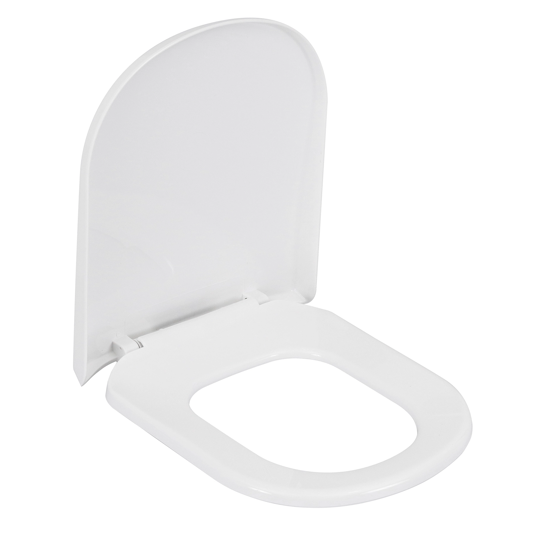 Assento Sanitário Formatos Vogue Life com Fechamento Suave Polipropileno Branco Sensea