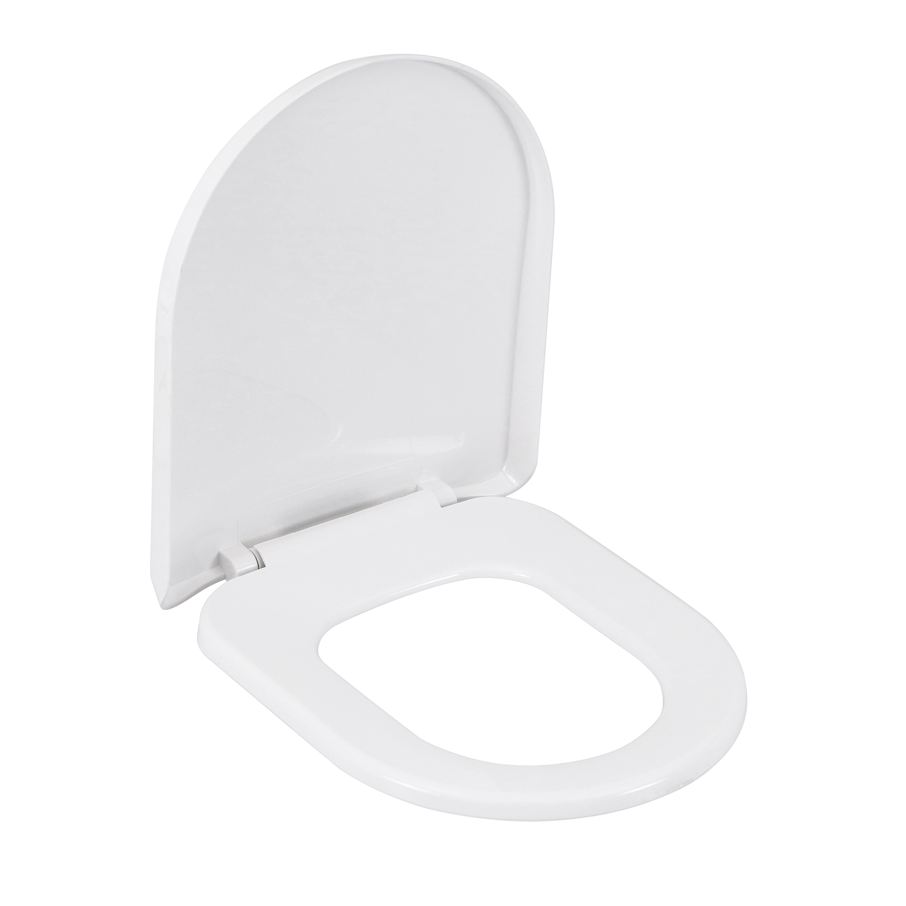 Assento Sanitário Luna Especial Polipropileno Fechamento Comum Branco Sensea