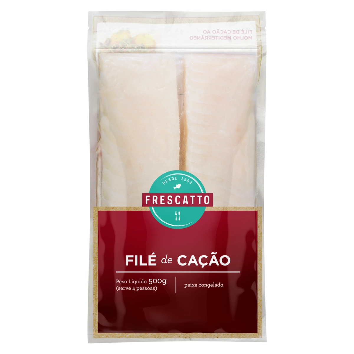 Filé De Cação Congelado Frescatto Pacote 500g
