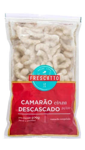 Camarao Cinza Frescatto Descascado
