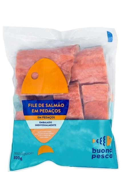 Peixe File Salmao Buena Pesca
