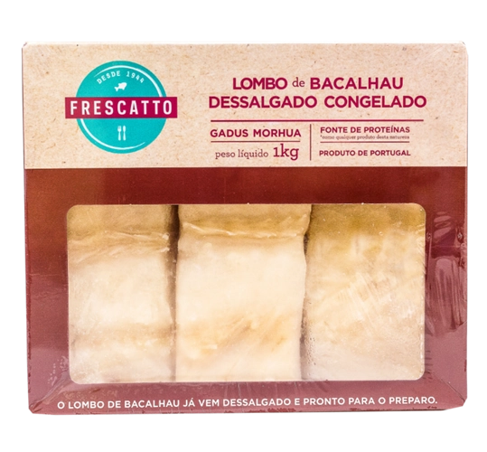 Lombo Bacalhau Dessalg.g.morhua 1kg
