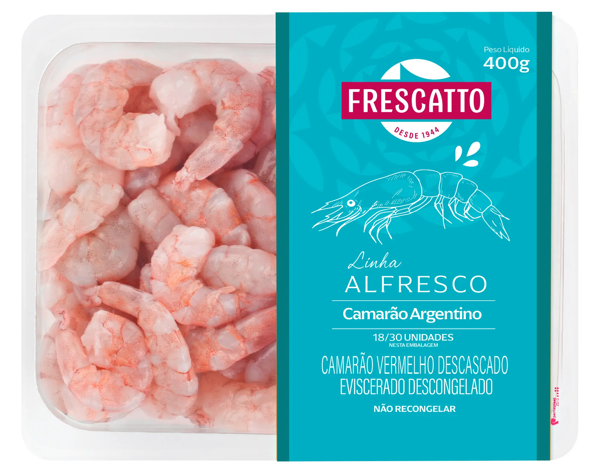 Camarao Alfresco Frescatto Desc.2130 400g