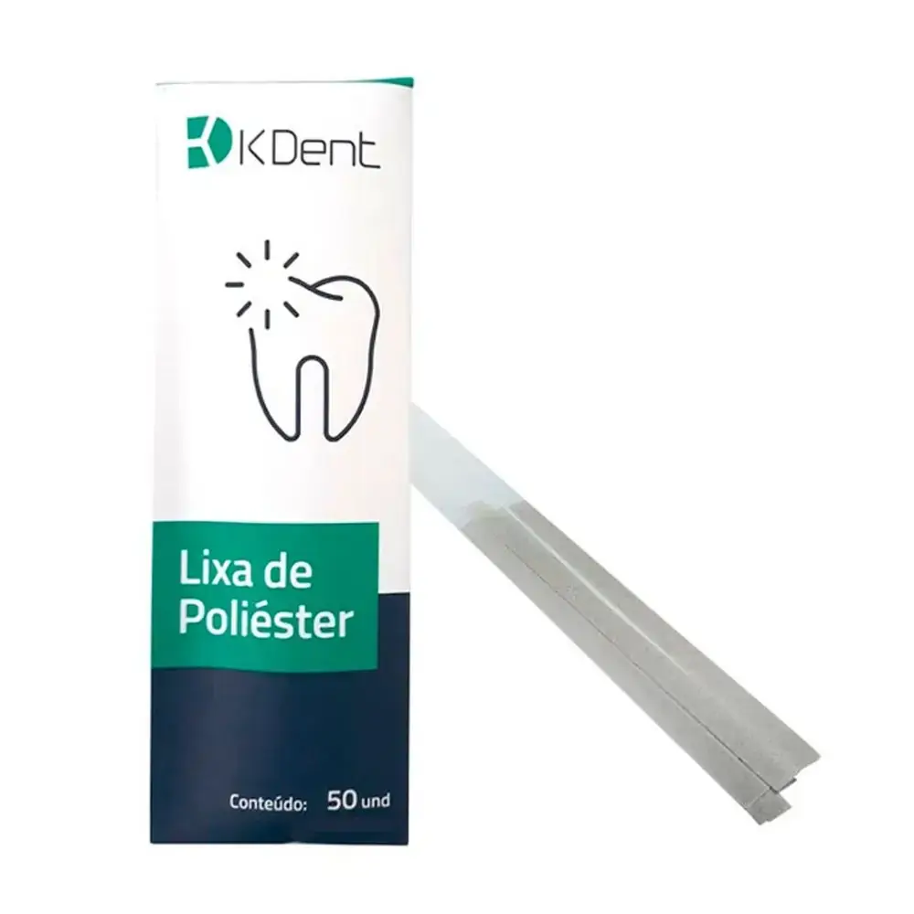 Tira de Poliéster - K-Dent - 10x120x0,05mm (Cód. 25.1772)