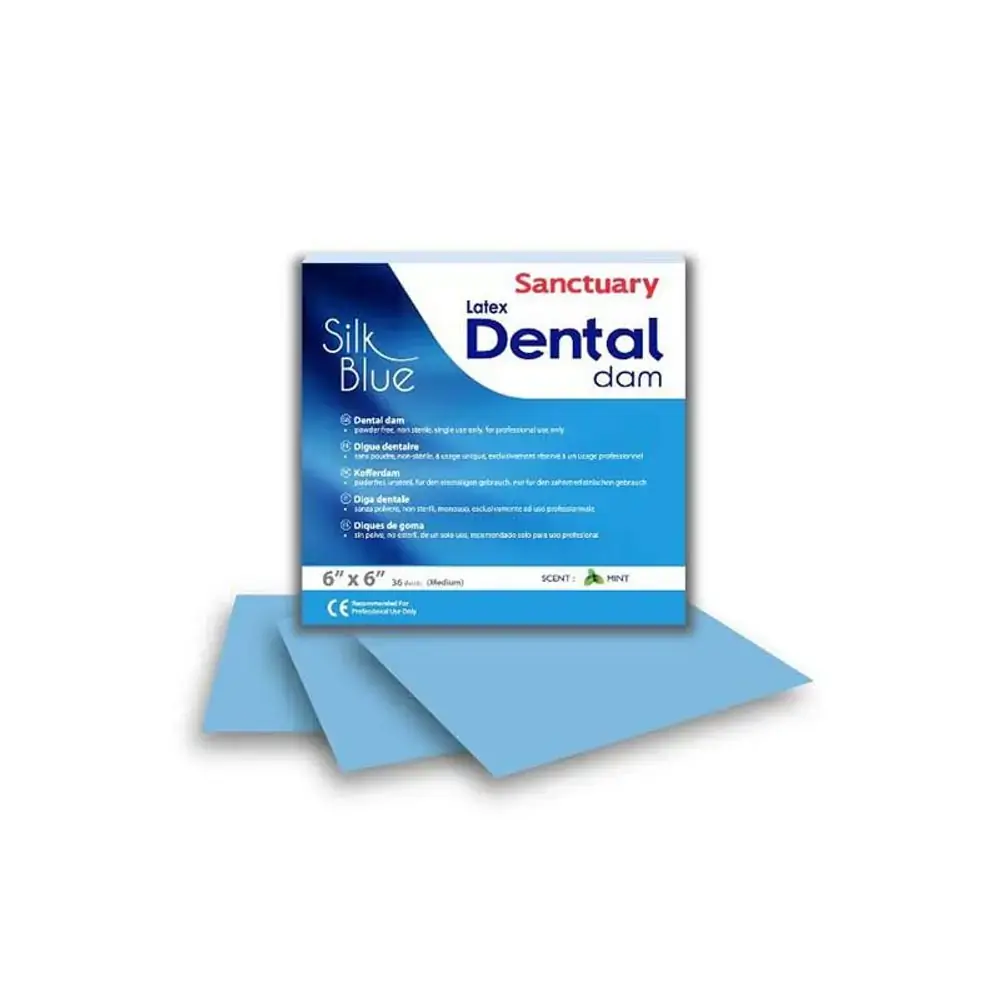 Lençol De Borracha Silk Blue Sanctuary - K-dent - 26.1675