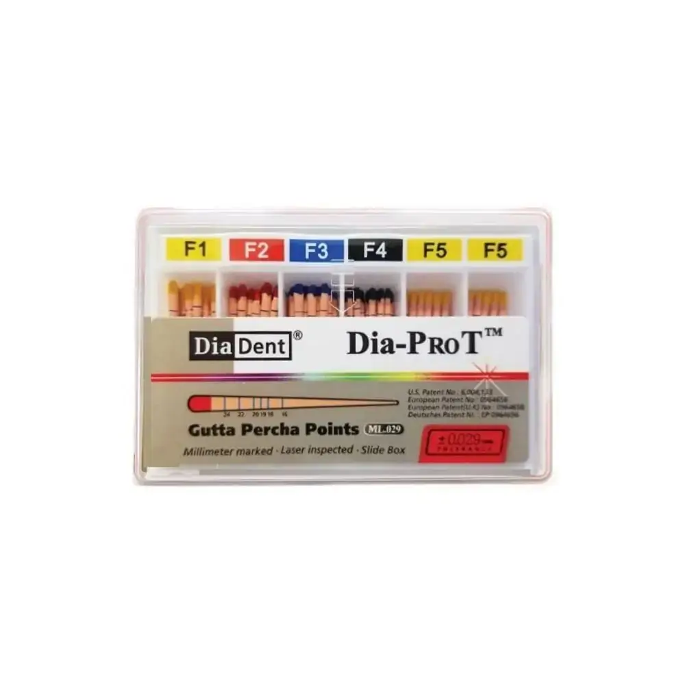 Cone De Guta Protaper Sortido 29mm- Diadent - 26.4894