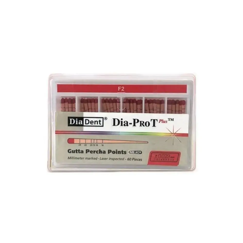 Cone De Guta Protaper - Diadent - F2 (Cód. 26.4889)