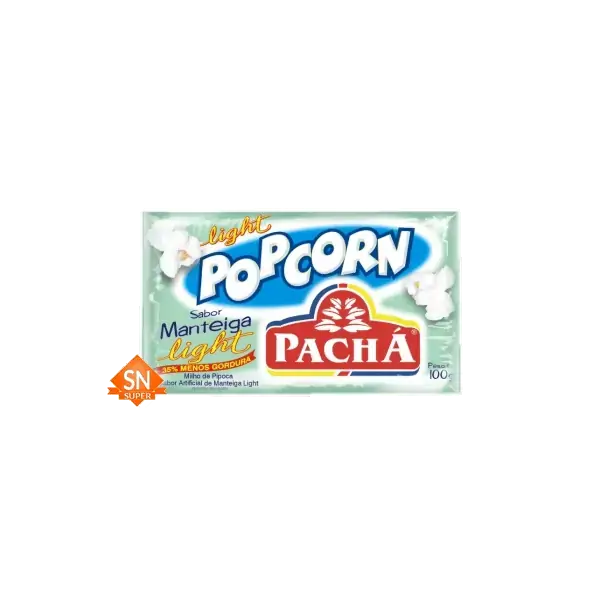 Pipoca P/micro Pacha Manteiga Light 24x