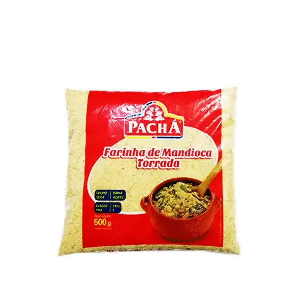 Farinha Mandioca Torrada Pacha 500g