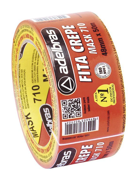FITA CREPE BRANCO 48MMX50M ADELBRAS