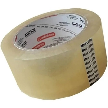 Fita Qualitape Transpa 48mmx100m Adelbras