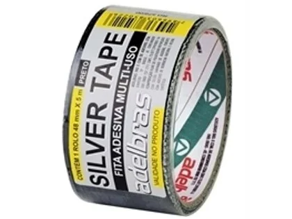Adelbras Silver Tape 48mm Milímetros 5m Metros