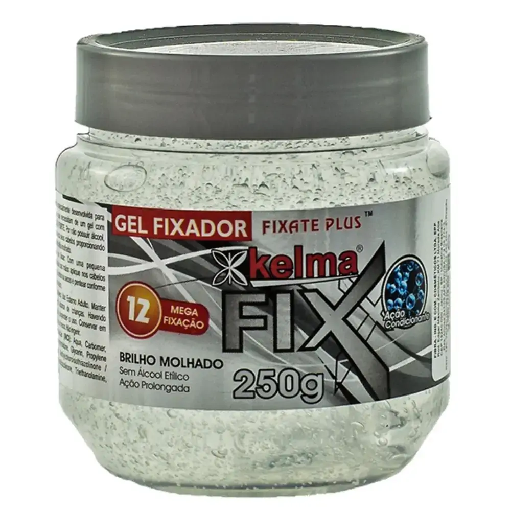 Gel Fix Kelma Incolor Pote 250gr