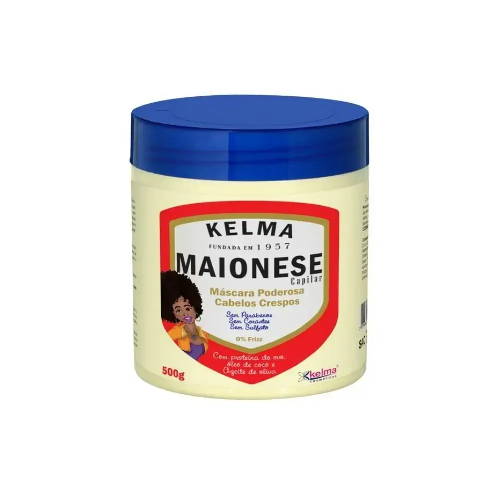 Kelma Masc Cond Capilar Maionese 500ml
