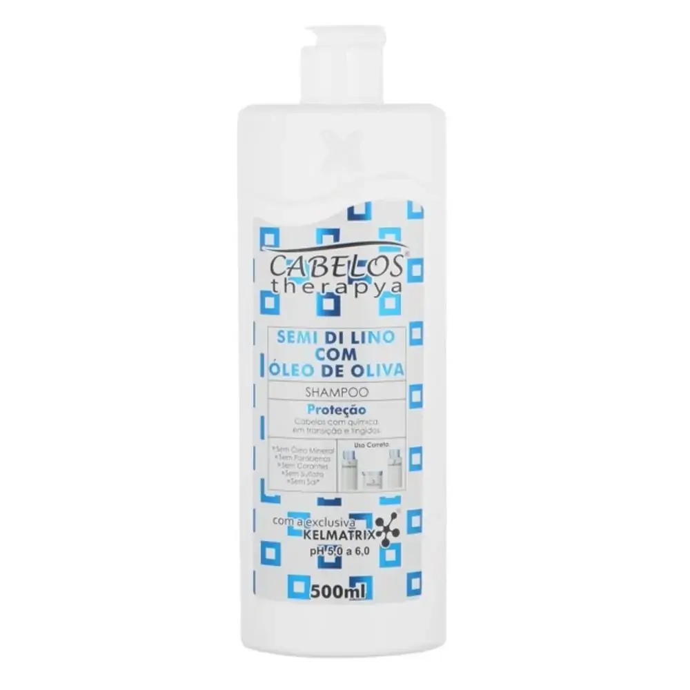 Shampoo Kelma Therapya Semi Di Lino/oliva