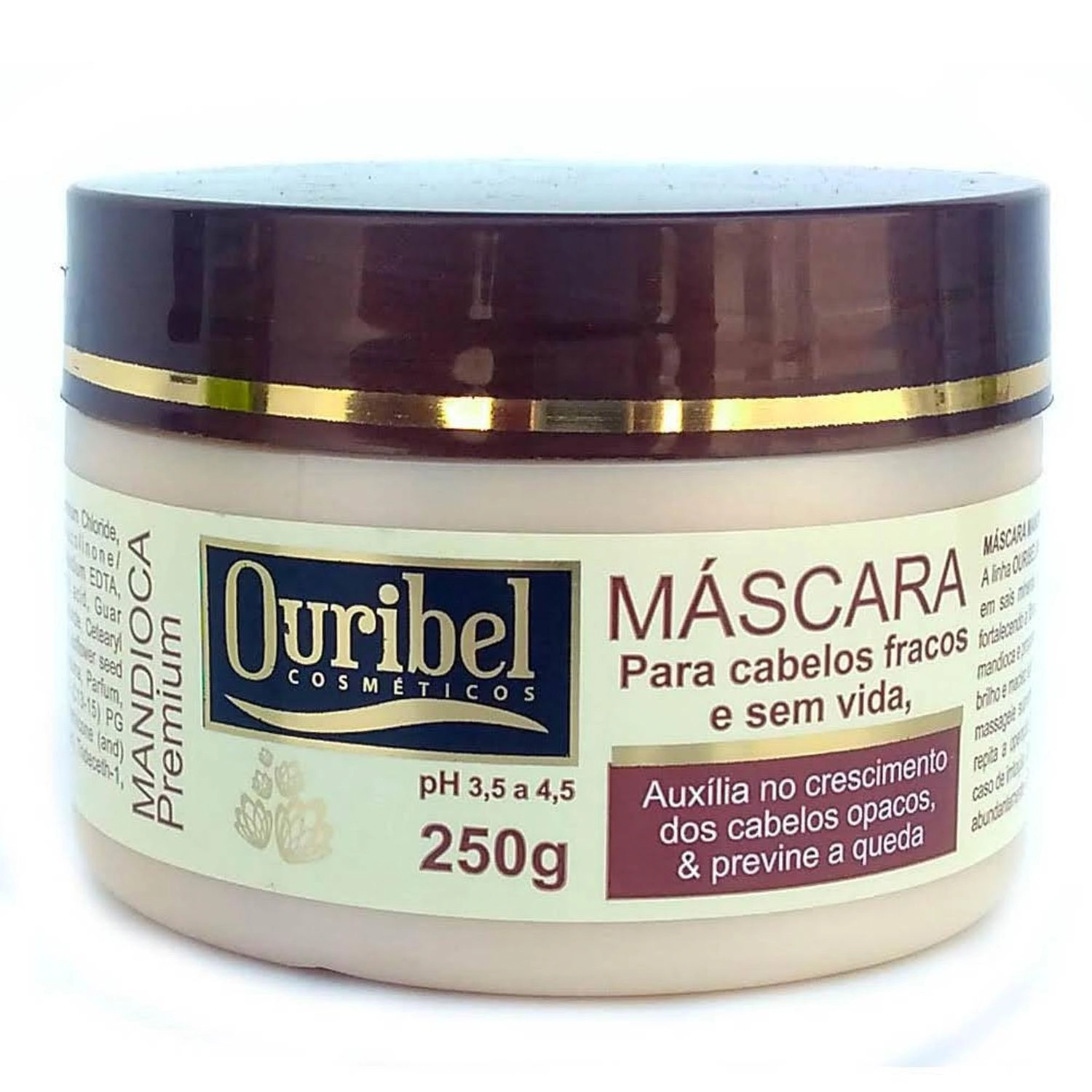 Mascara Ouribel 250ml Mandioca