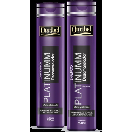 Cond Ouribel Platinumm Desamarelador 320ml