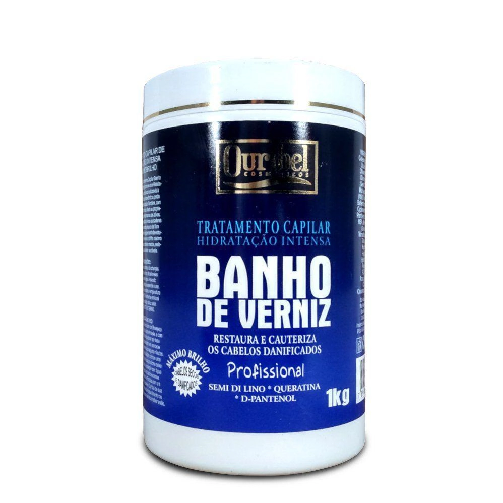 Mascara Ouribel Banho De Verniz 1kg