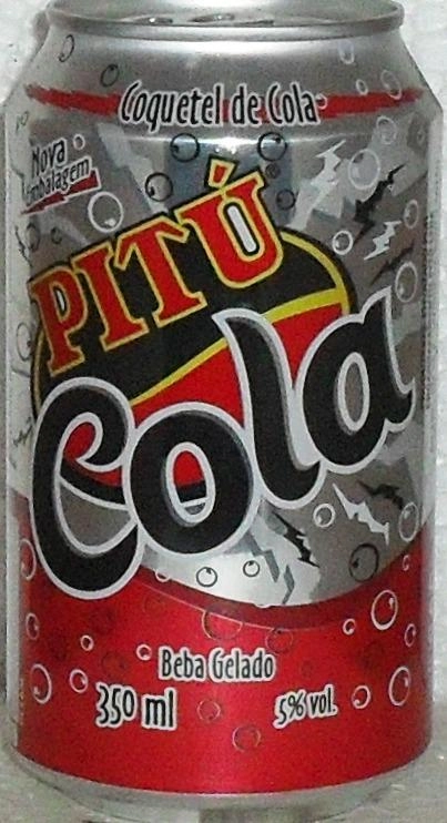 Aguard Pitu Cola Lata 350ml