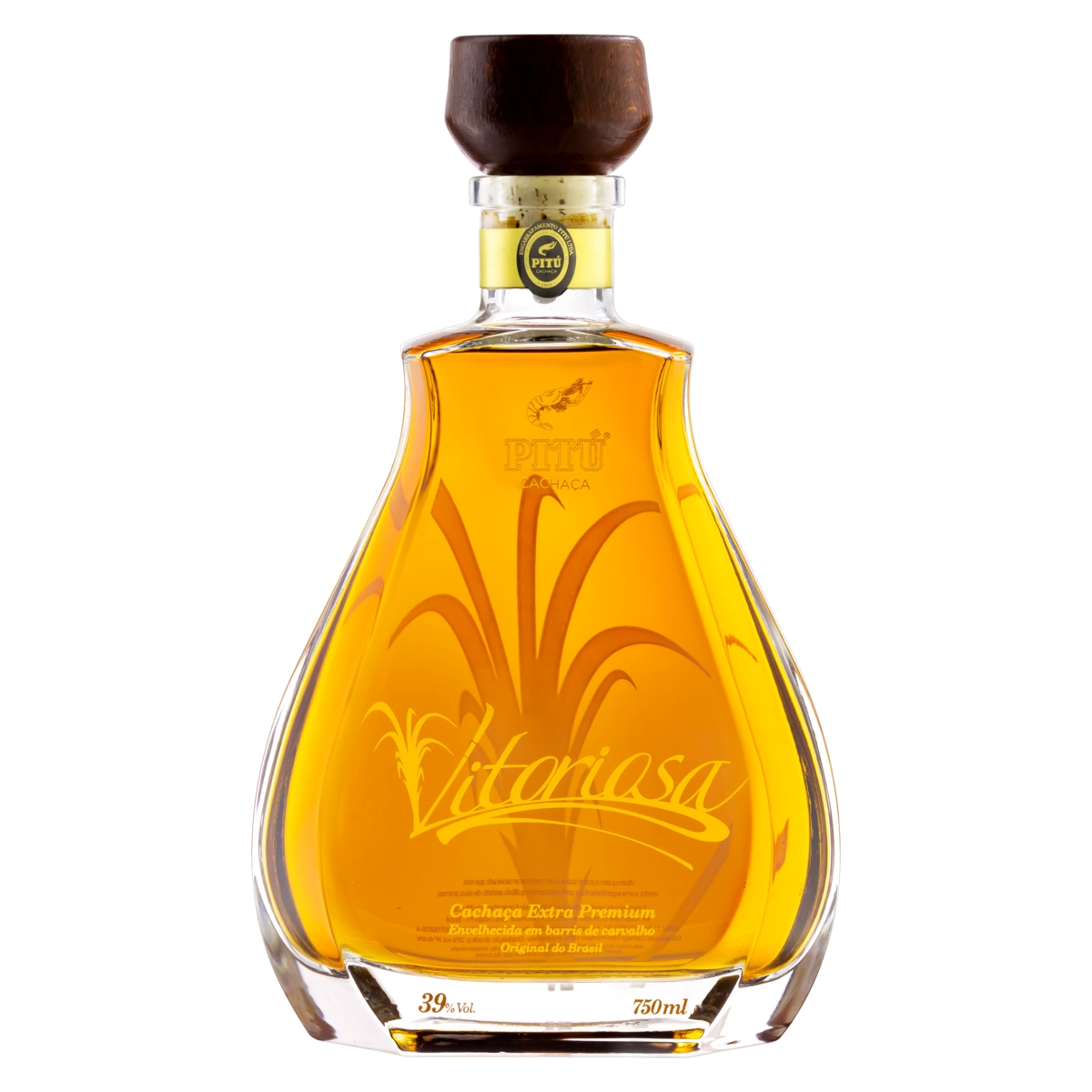 Cachaça Extra Pitú Vitoriosa Premium Garrafa 750ml