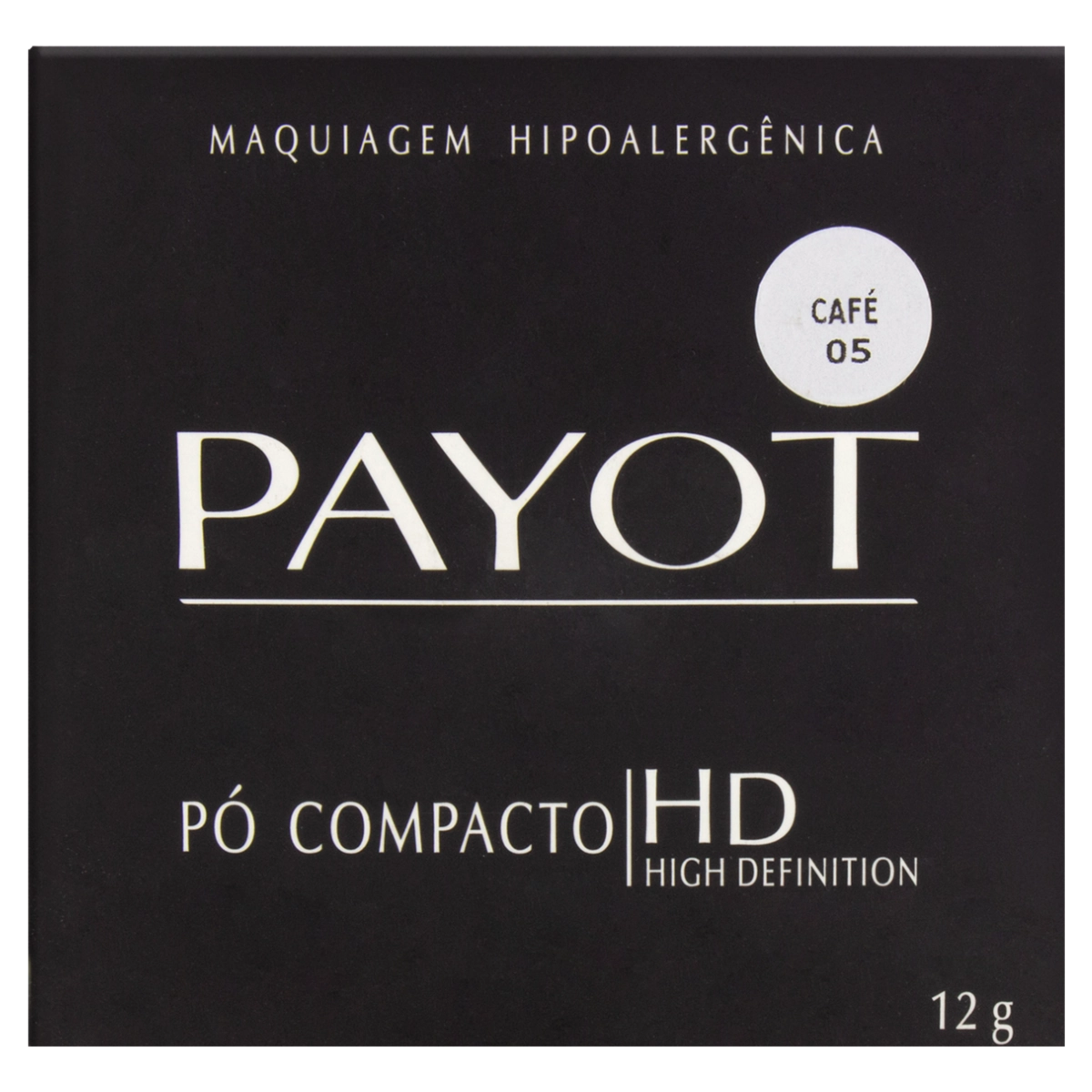 Pó Compacto Facial Café 05 Payot Hd 12g