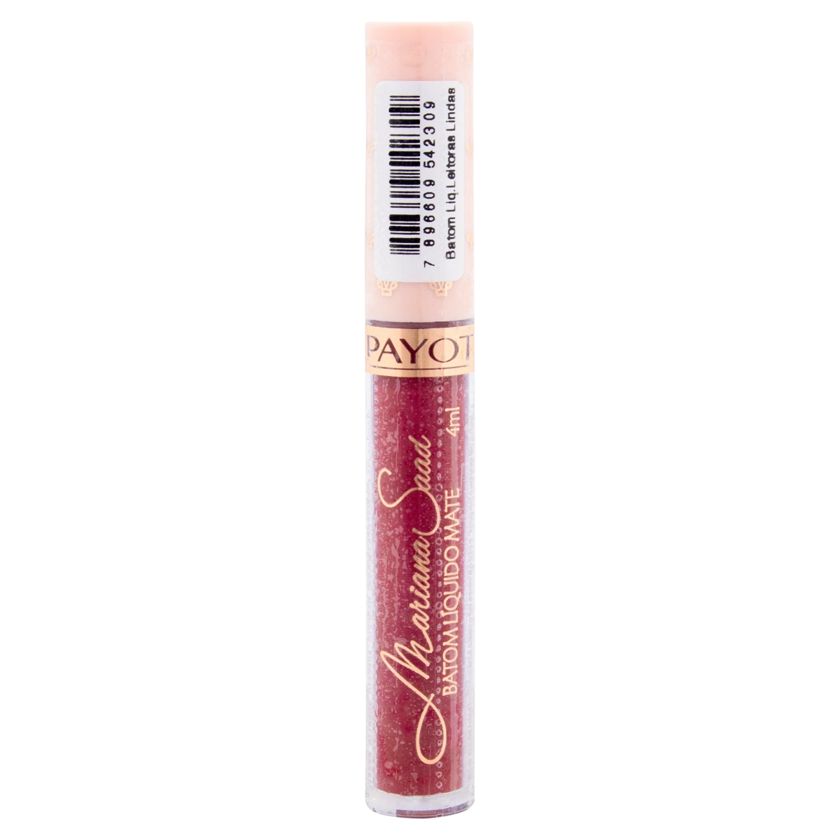 Batom Líquido Matte Leitoras Lindas Payot Mariana Saad 4ml