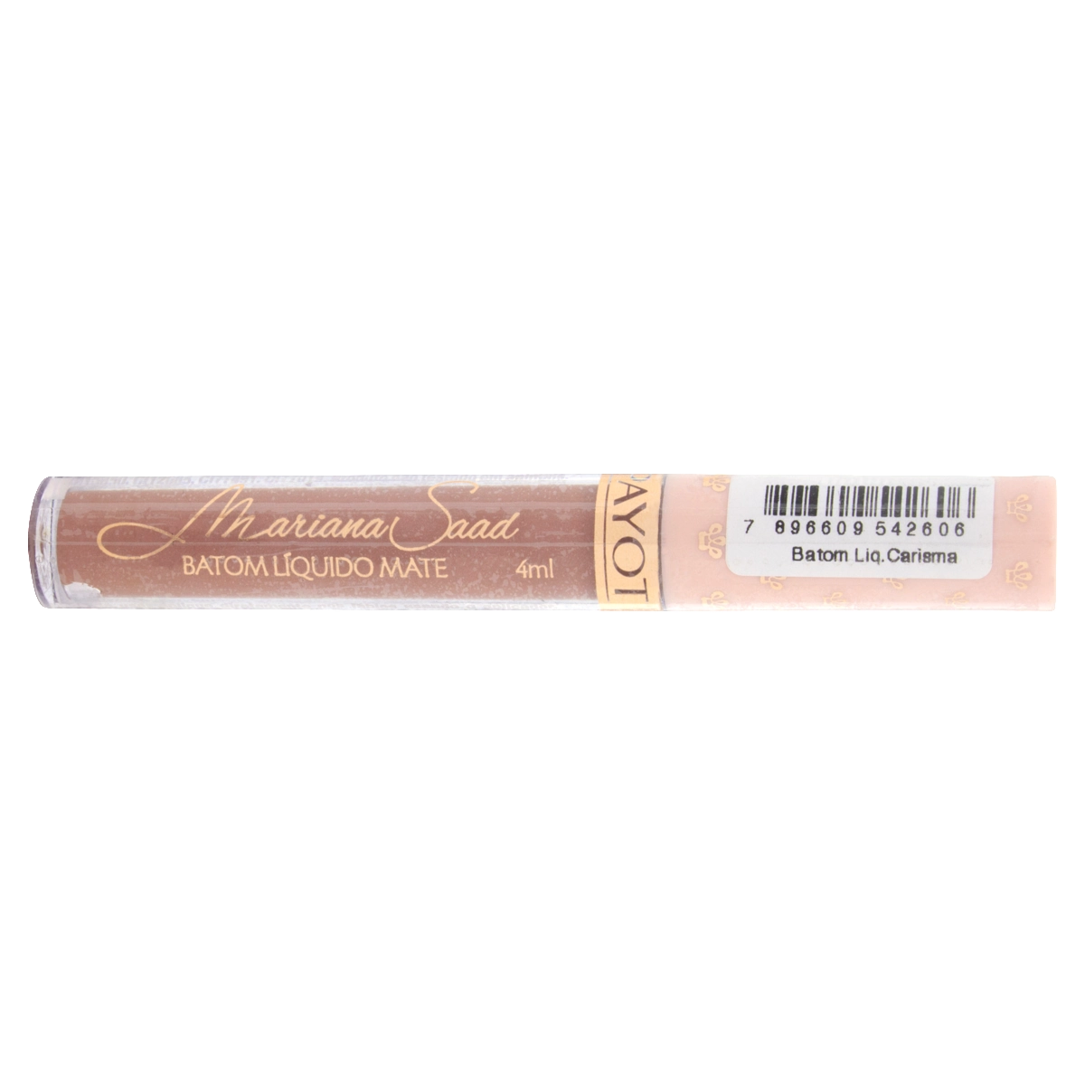 Batom Líquido Matte Carisma Payot Mariana Saad 4ml