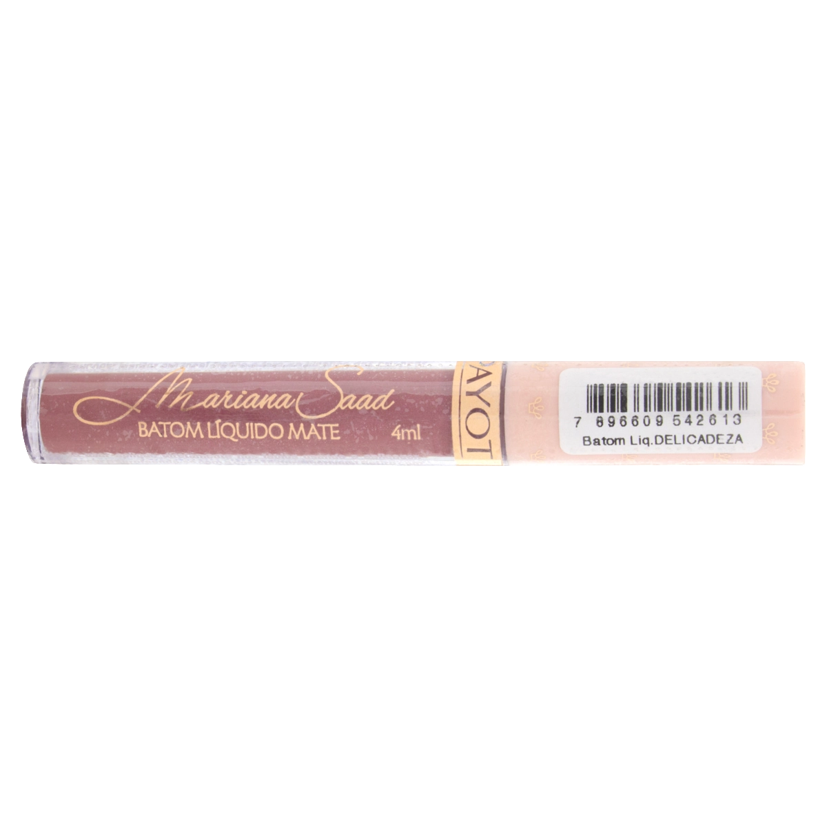 Batom Líquido Matte Delicadeza Payot Mariana Saad 4ml