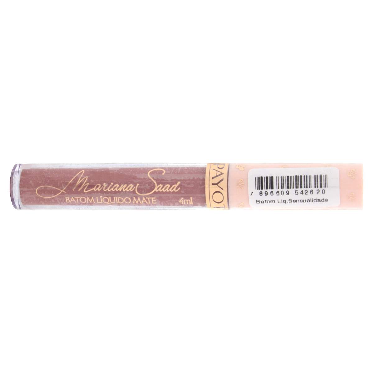 Batom Líquido Matte Sensualidade Payot Mariana Saad 4ml