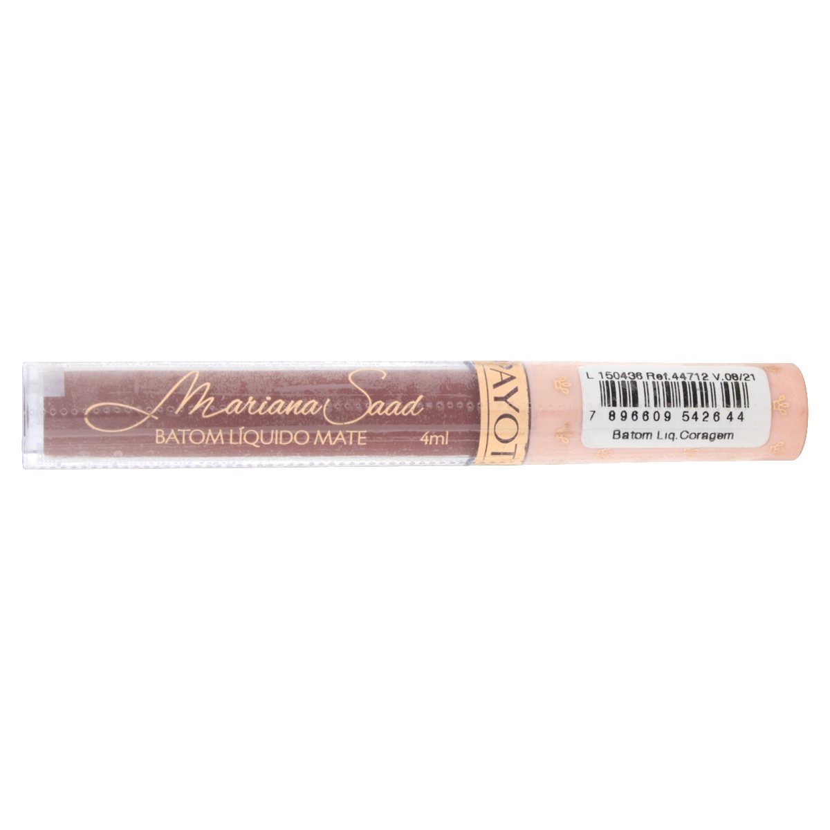 Batom Líquido Matte Coragem Payot Mariana Saad 4ml