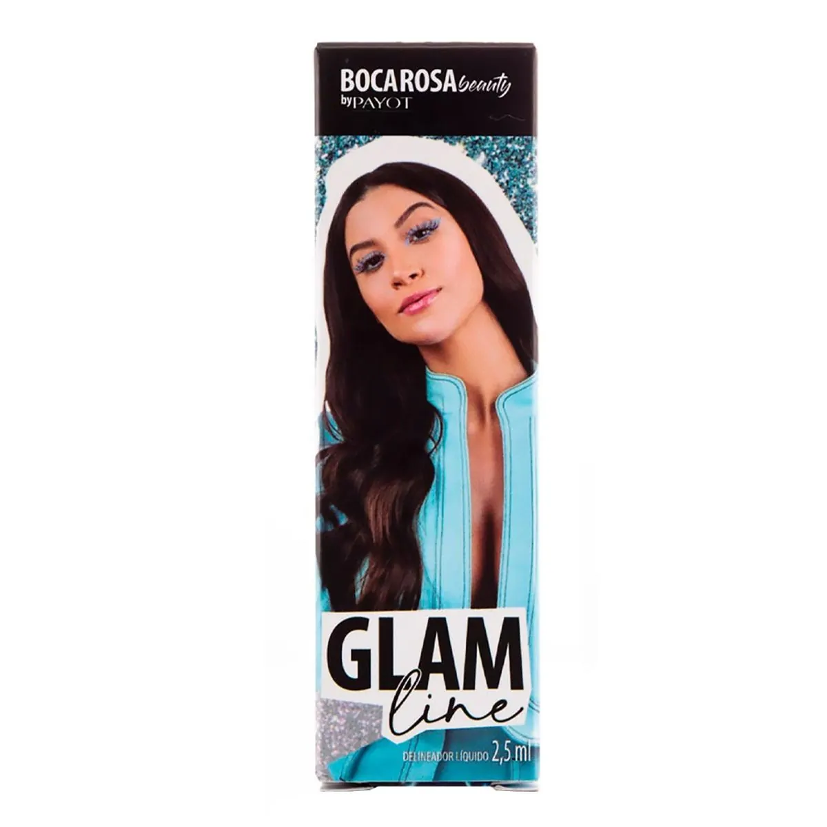 Boca Rosa Beauty Glam Line Spirity Azul Claro Delineador Líquido com 2,5 ml