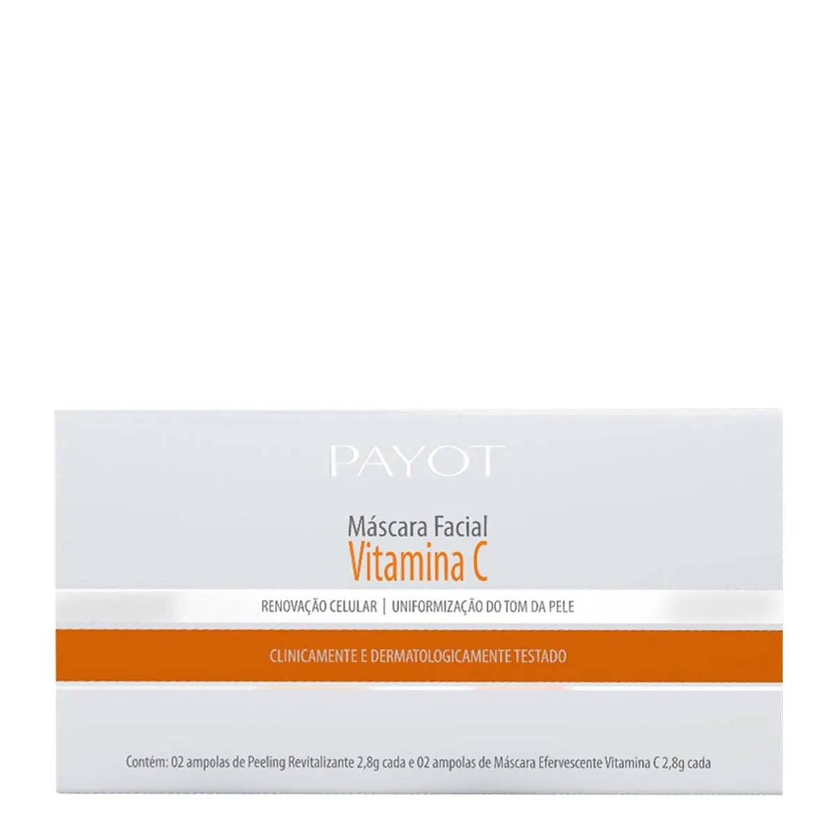 Payot Mascara Facial Vitamina C com 4 Ampolas
