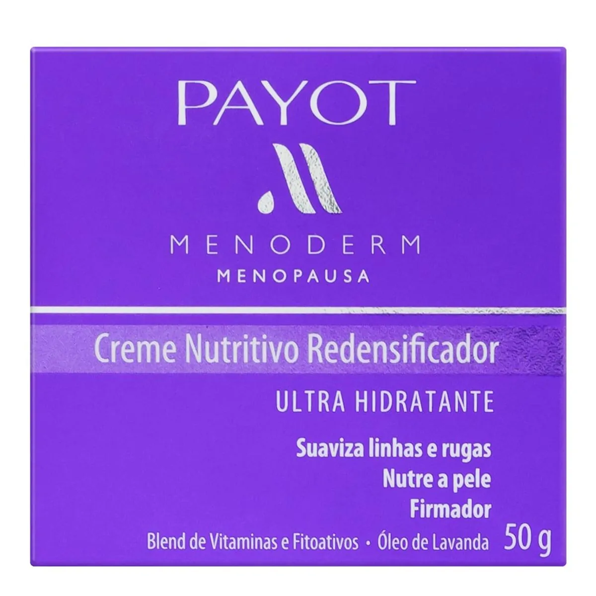 Creme Nutritivo Redensificador Payot Menoderm Menopausa Caixa 50g