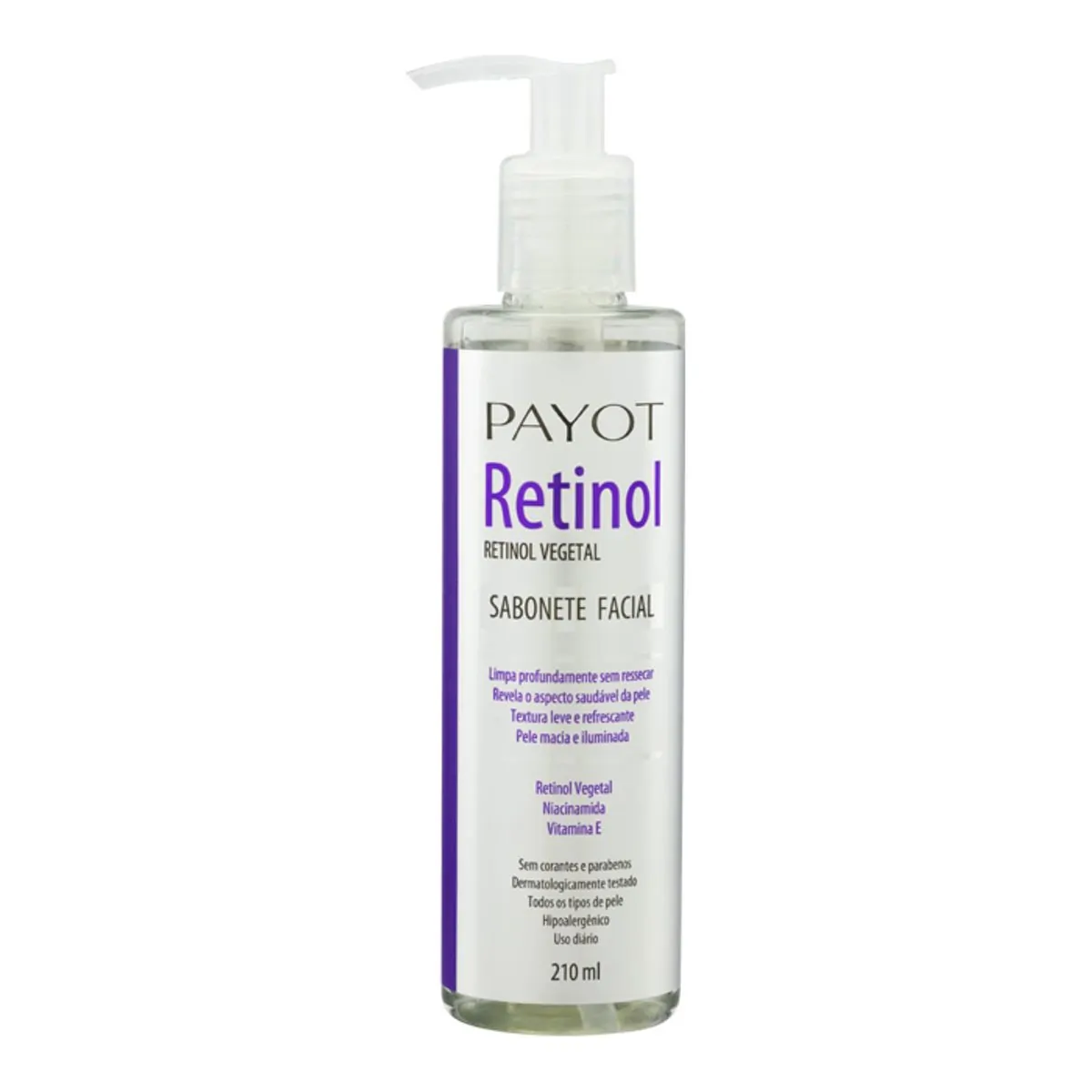 Sabonete Líquido Facial Payot Retinol Frasco 210ml