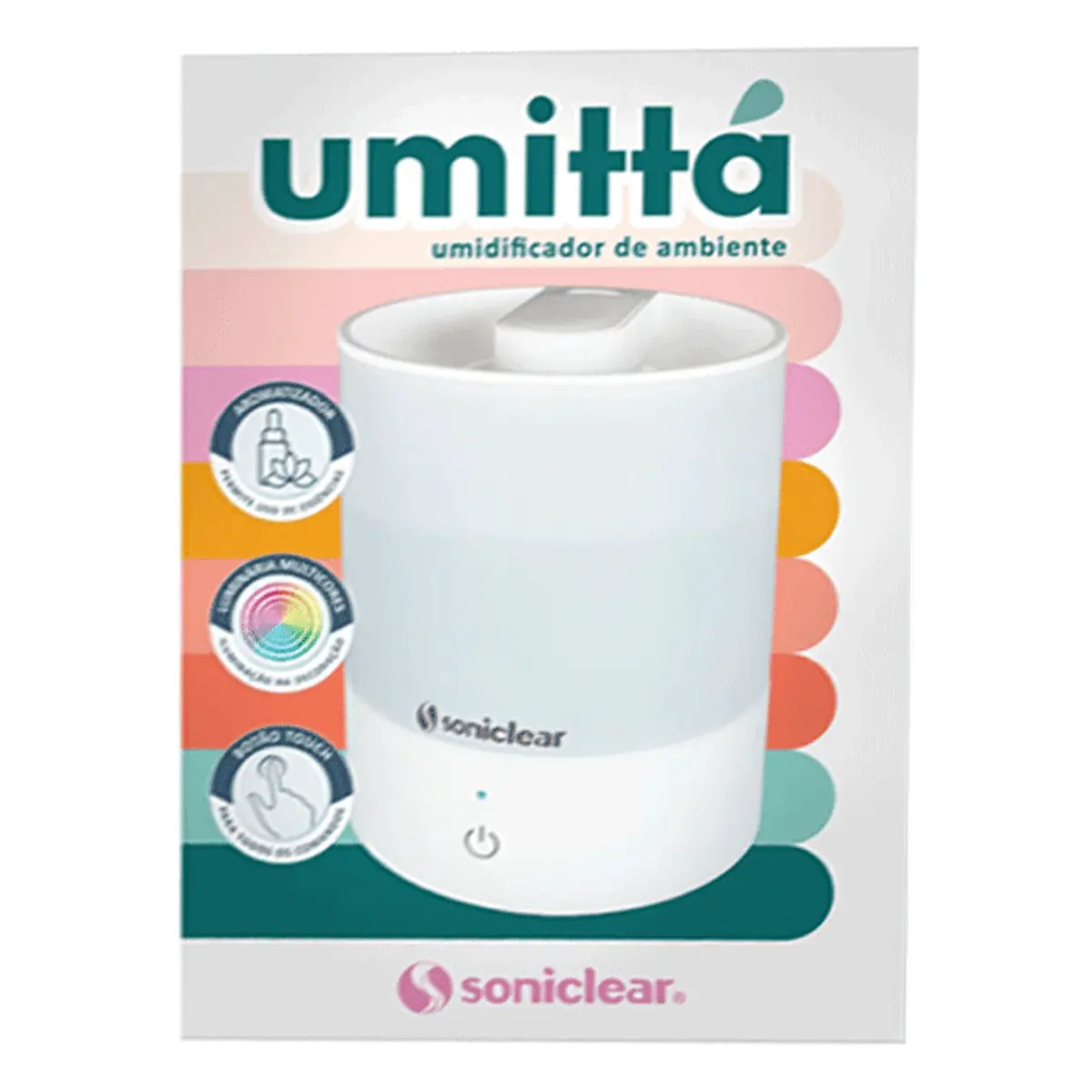 Umidificador Ultrassônico Umitta Soniclear 2,5l
