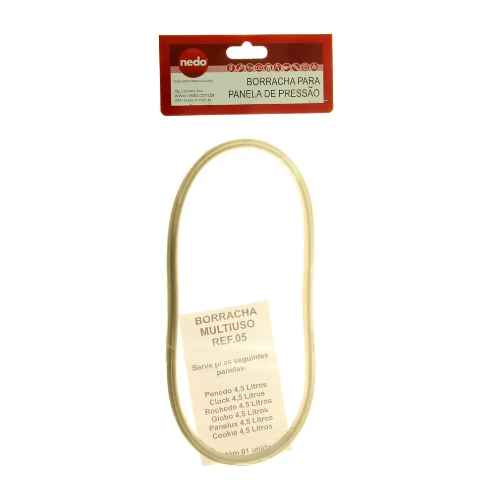 Borracha Nedo Panela Pressao 4,5lt Universal