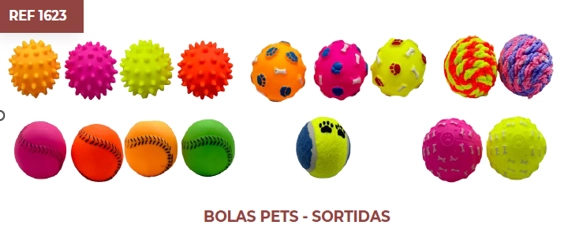 Brinquedo Pet Bolas Sortidas
